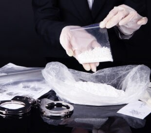 police seizing drugs