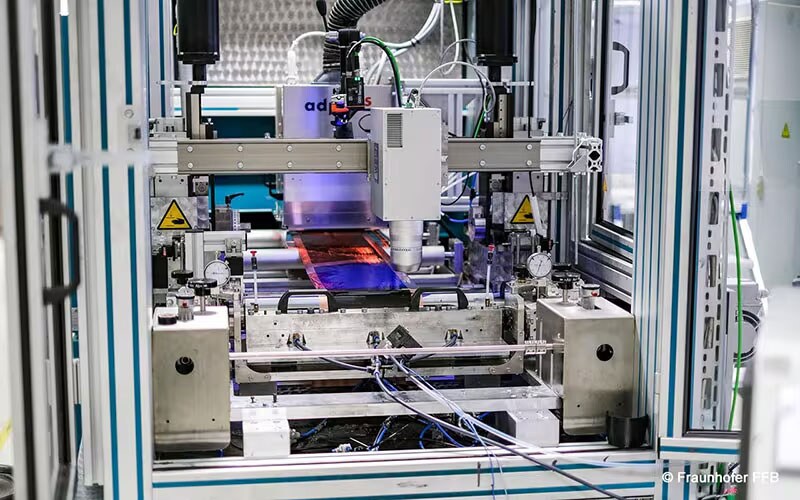 Fraunhofer FFBの電池生産プロセス