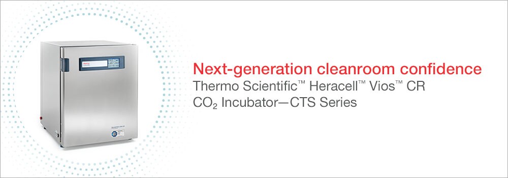 Heracell Vios CR CO2 incubator with dot pattern background Heracell Vios CR CO2 incubator with dot pattern background