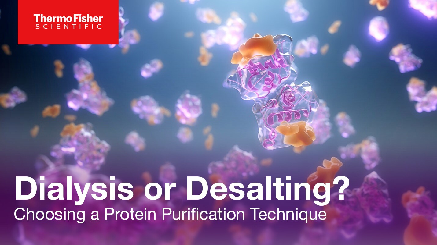 Dialysis v Desalting? Choosing Between Protein Purification Methods