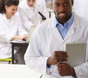 lab worker