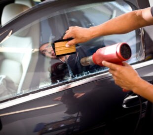 car window tinting adhesive