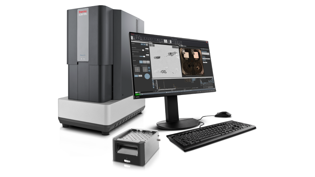 Phenom ParticleX Desktop Scanning Electron Microscope (SEM).