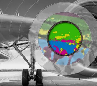Electron microscopy and surface analysis of passivated stainless steel landing gear