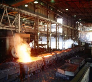 steelmaking scene