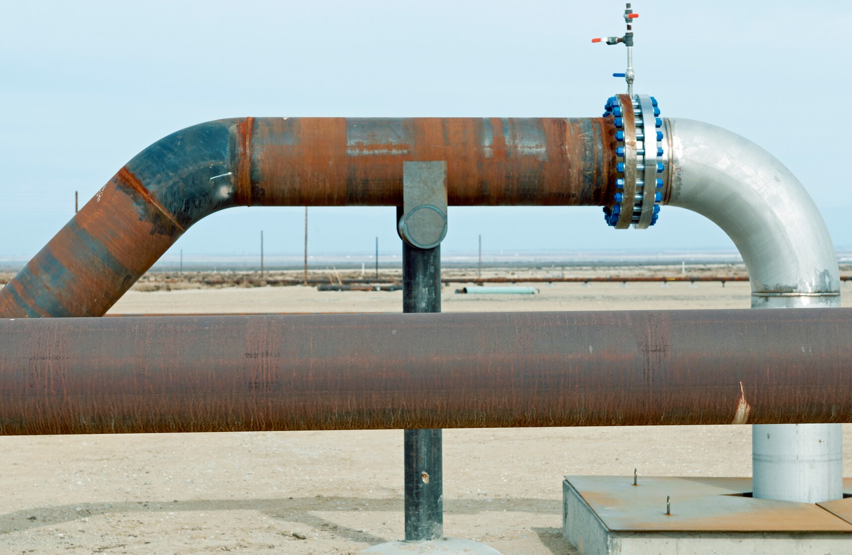 rusty pipeline