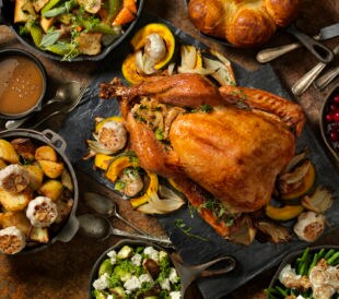 Thanksgiving Roast Turkey Dinner