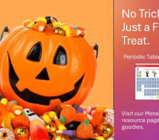 Halloween pumpkin with goodies