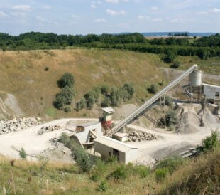 Limestone quarry