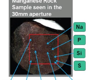 heterogeneous rock samples