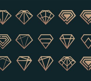 Shield design bundle element vector idea with creative modern style