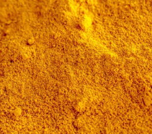 Close-up of turmeric powder. Image: Teri Virbickis/Shutterstock.com