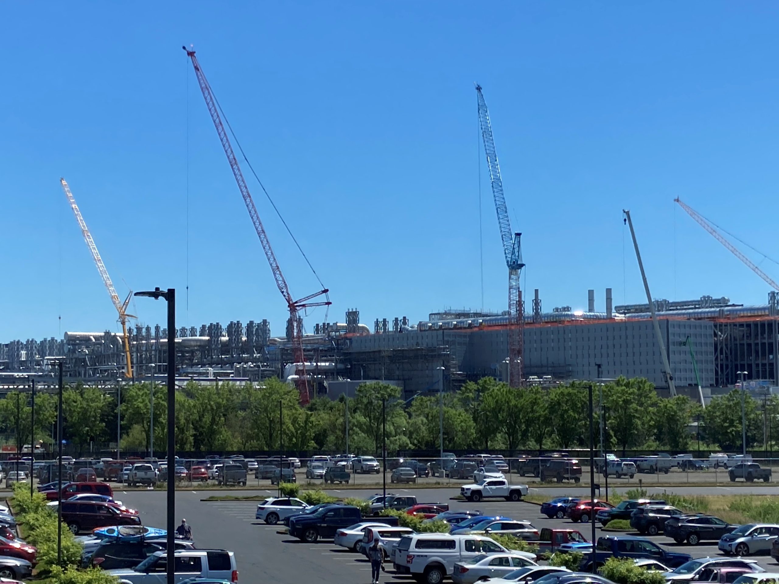 Construction project near Hillsboro NanoPort