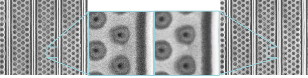 3D NAND channel imaged with automated metrology