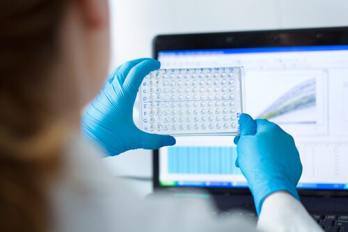 Researcher in front of a computer. Image: Ursa Studio/Shutterstock.com