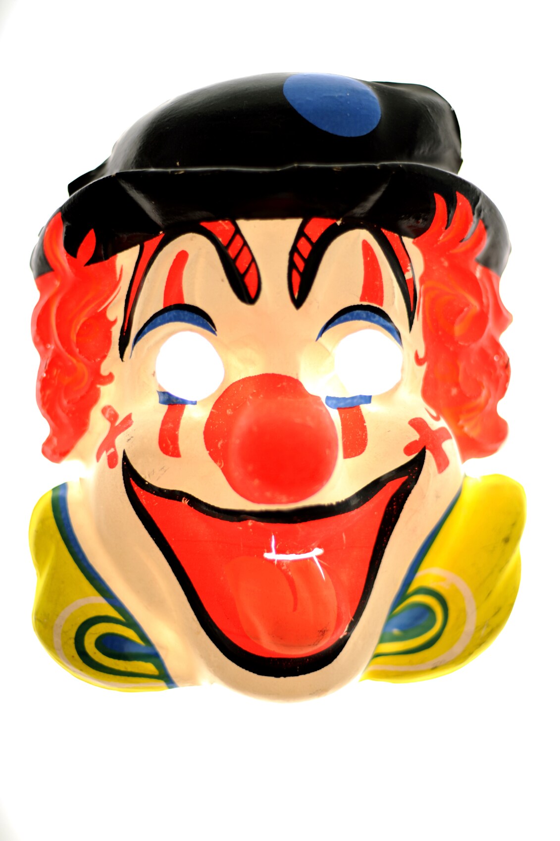 vintage clown mask