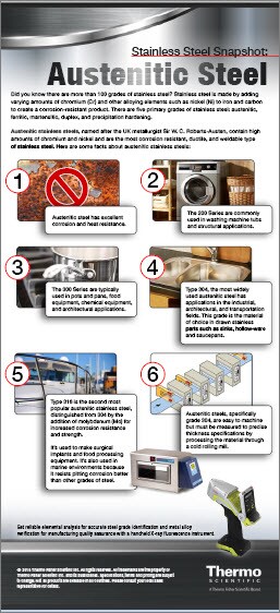 Austenitic Steel infographic