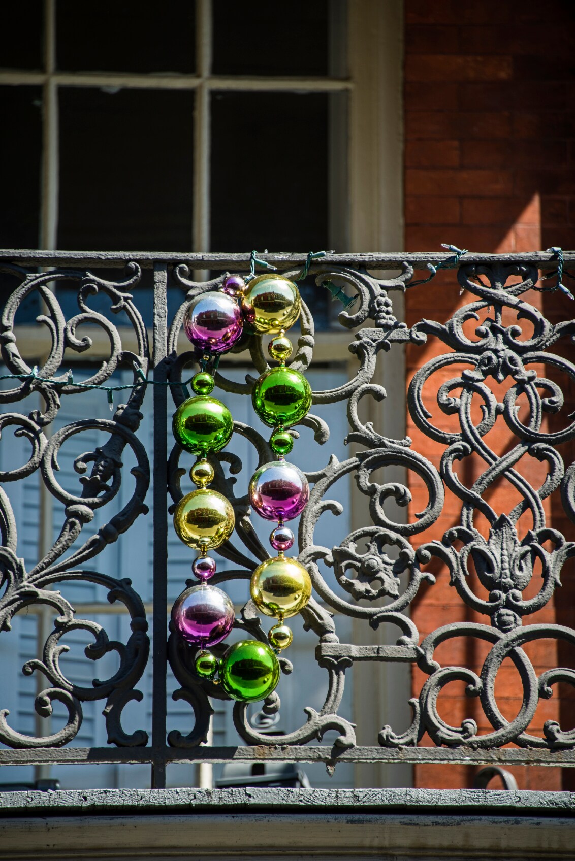 Wrought Iron Balconies of New Orleans