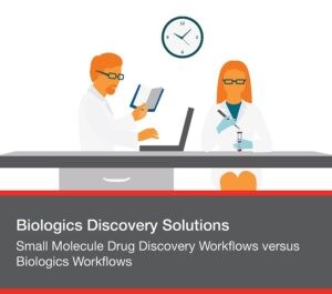 Small Molecule Drug Discovery Workflows versus Biologics Workflows