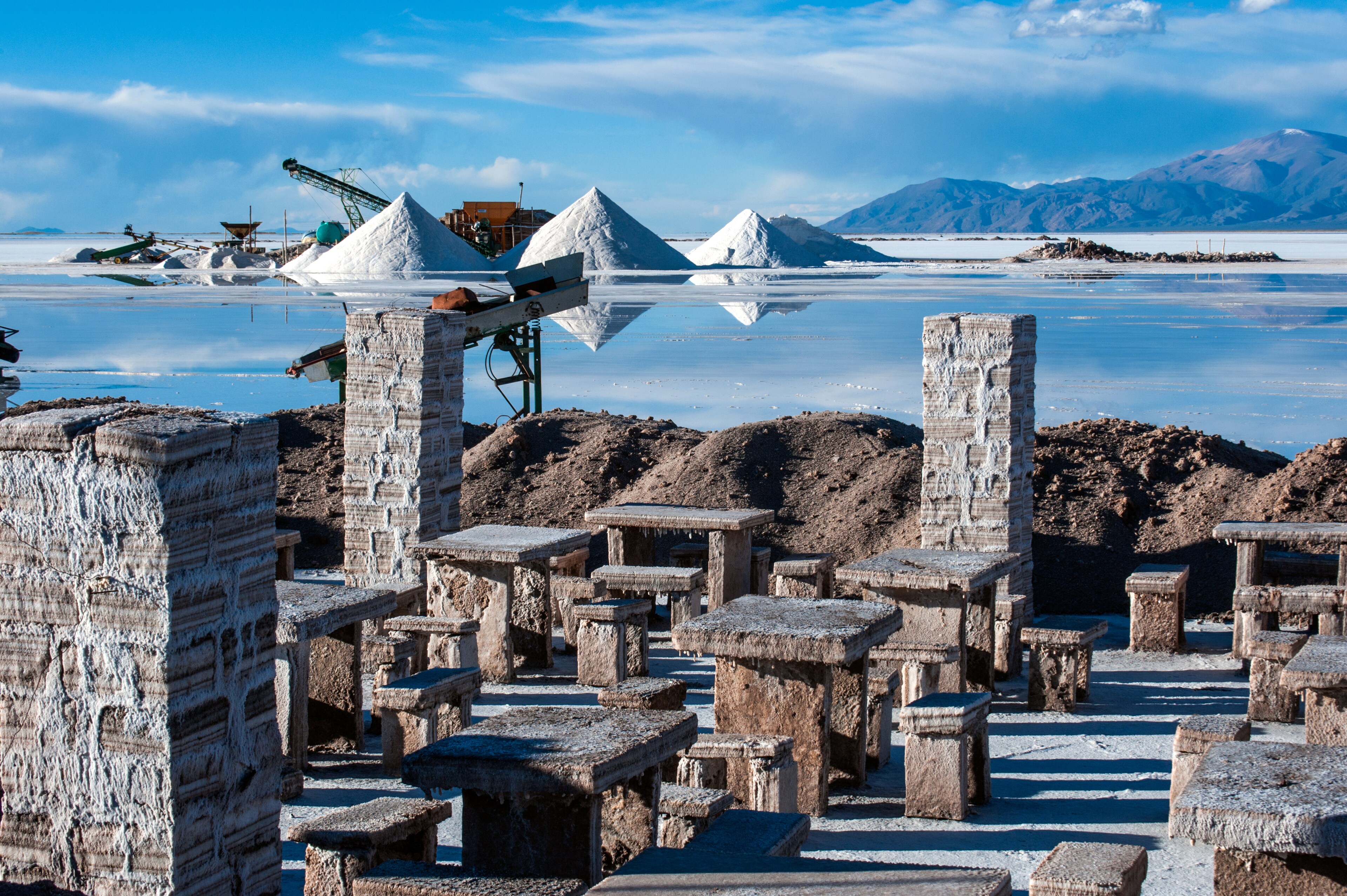 Salinas Grandes, Argentina Andes lithium deposits