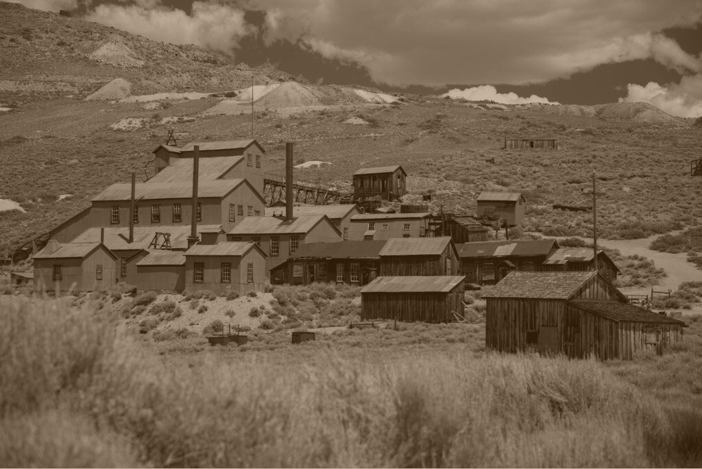 ghost mining town Bodie