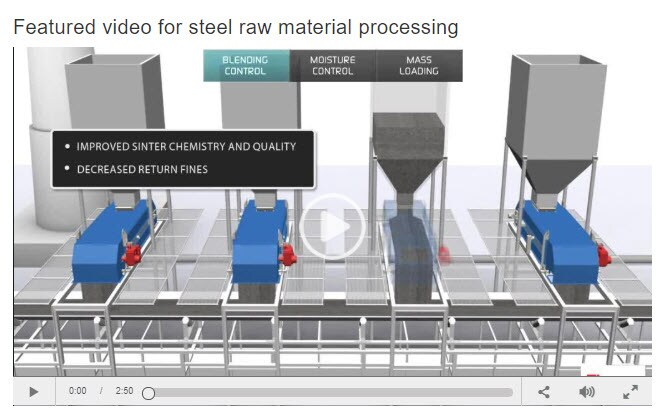 Raw Materials Quality Control for Steel Manufacturing Video