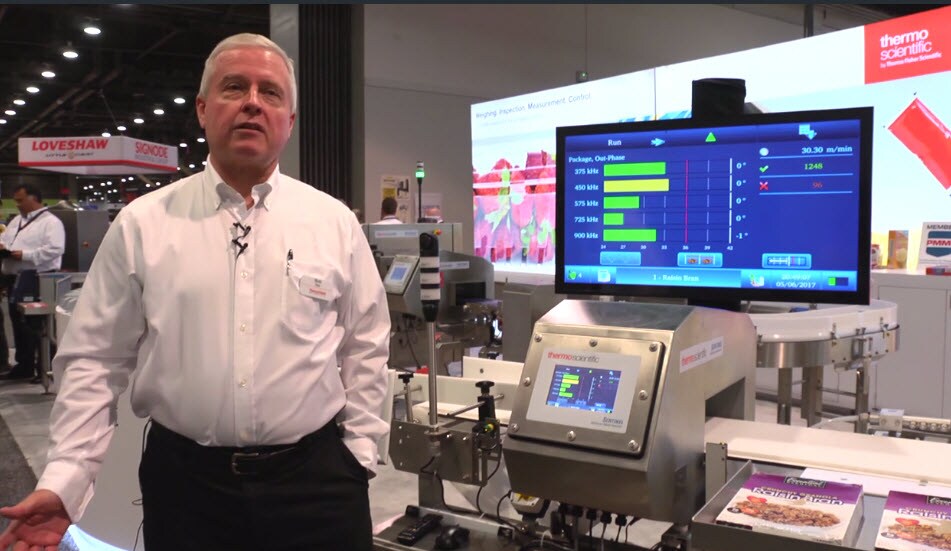 Demo of multiscan technology at PackExpo