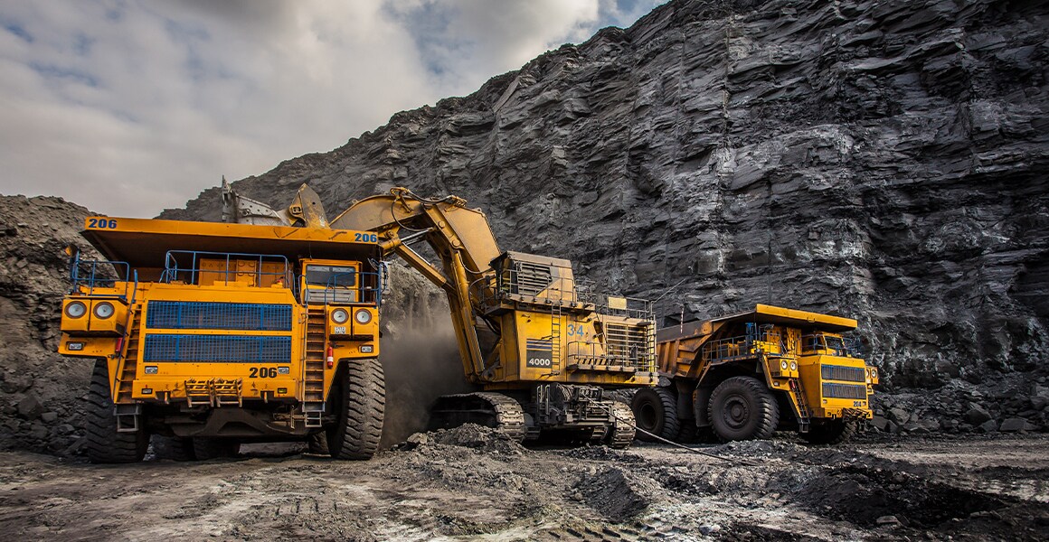 trucks filled with coal card crop trucks filled with coal card crop