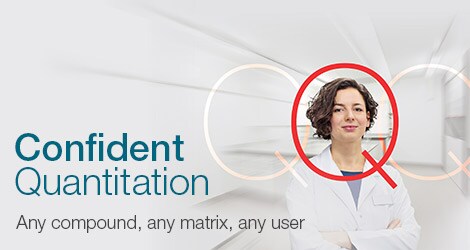 Confident Quantitation – Any compound, any matrix, any user Confident Quantitation – Any compound, any matrix, any user