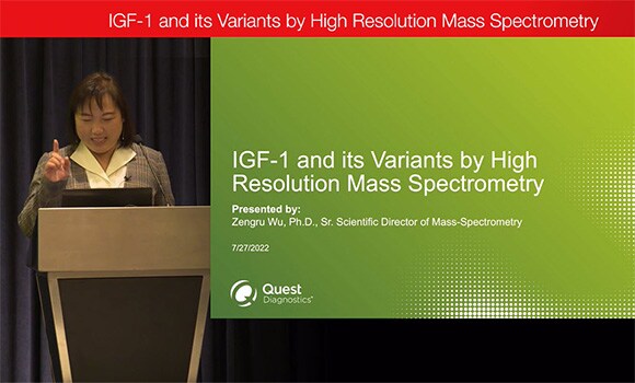 IGF-1 and its Variants by High Resolution Mass Spectrometry IGF-1 and its Variants by High Resolution Mass Spectrometry