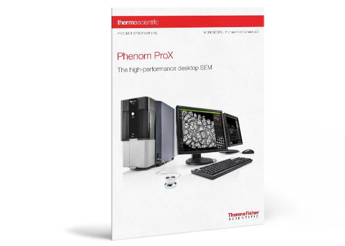 Phenom ProX Specification Sheet Phenom ProX Specification Sheet