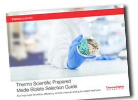 Clinical prepared media bi-plate selection guide Clinical prepared media bi-plate selection guide