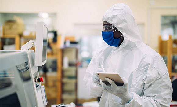 Identify and quantify materials Identify and quantify materials