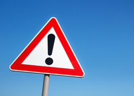 Early warning sign Early warning sign