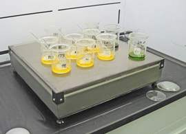 Figure 4. Sample digestion process with acids. Figure 4. Sample digestion process with acids.