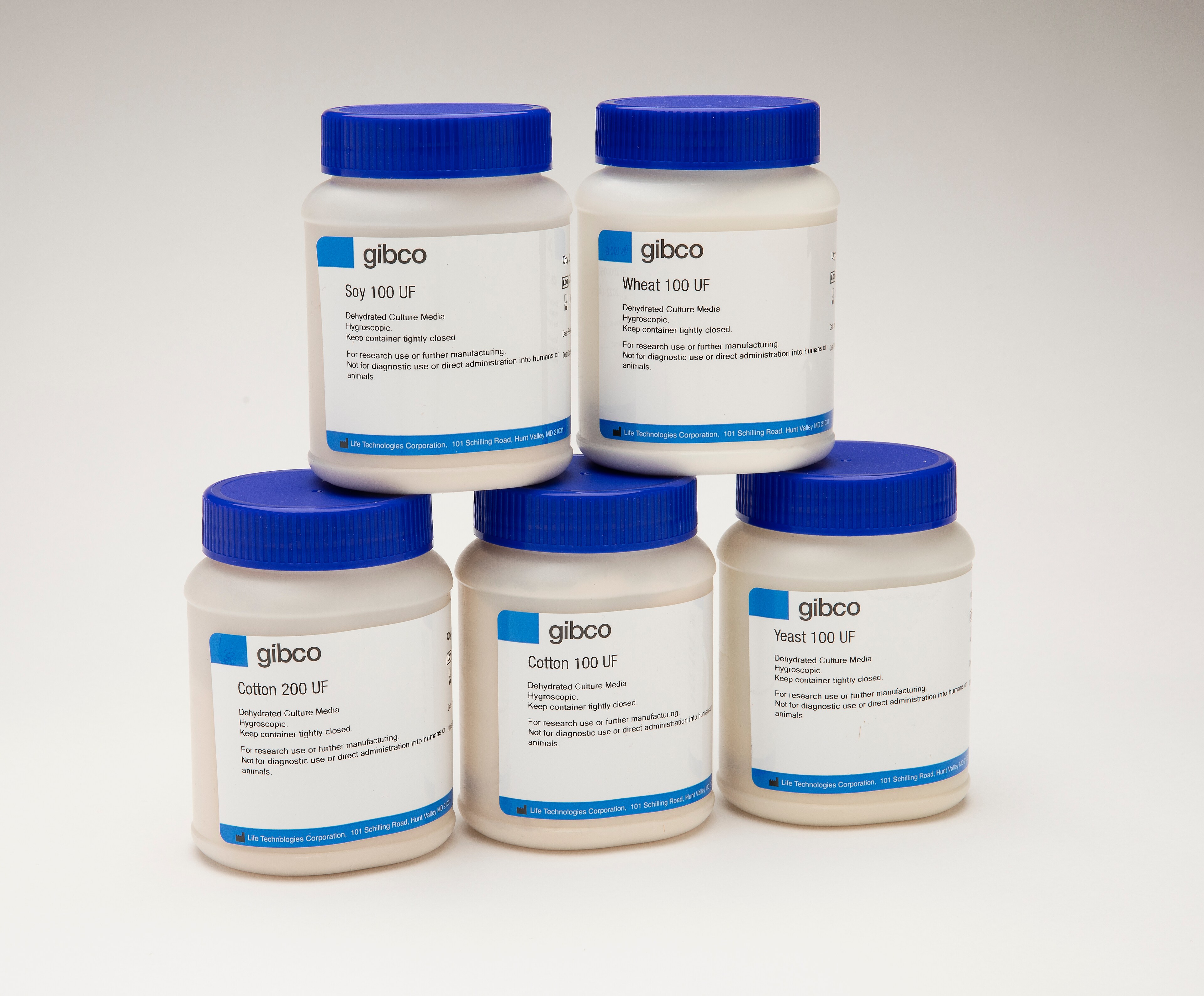 : Gibco Peptones Preview Pak includes animal origin free peptones such as wheat, cotton, yeast, and soy. : Gibco Peptones Preview Pak includes animal origin free peptones such as wheat, cotton, yeast, and soy.