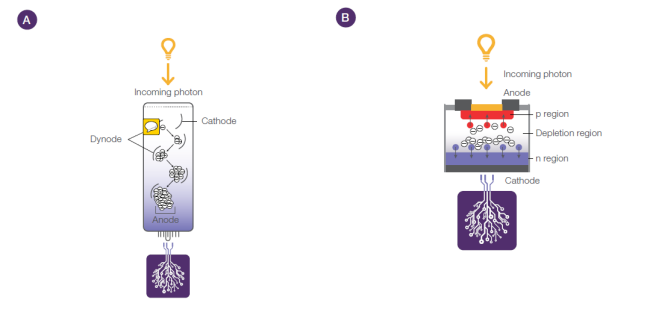 Components for emission detection Components for emission detection