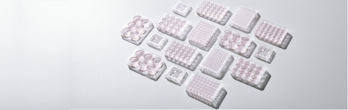 Plates for cell culture A variety of plates in different well offerings