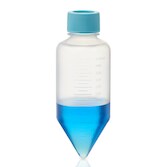 Nunc 250mL conical centrifuge tube A single 250mL conical centrifuge tube with light blue cap