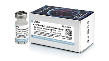 Gibco CTS TrueCut Cas9 Protein Gibco CTS TrueCut Cas9 Protein bottle and box