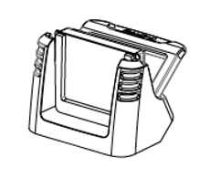 Set the handcast station on a level surface Set the handcast station on a level surface