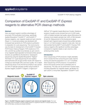 ExoSAP_IT_Express_PCR_Product_Cleanup_Comparison ExoSAP_IT_Express_PCR_Product_Cleanup_Comparison