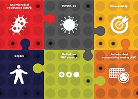 Infographic: Diagnostics in the antimicrobial stewardship jigsaw Infographic: Diagnostics in the antimicrobial stewardship jigsaw