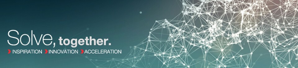 Solve, together. Innovation. Inspiration. Acceleration. Solve, together. Innovation. Inspiration. Acceleration.