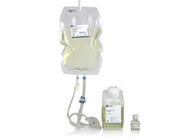 CTS OpTmizer Pro media family of products Gibco CTS OpTmizer Pro serum-free media formatted in three different sizes – BPCs, bottles, or vials