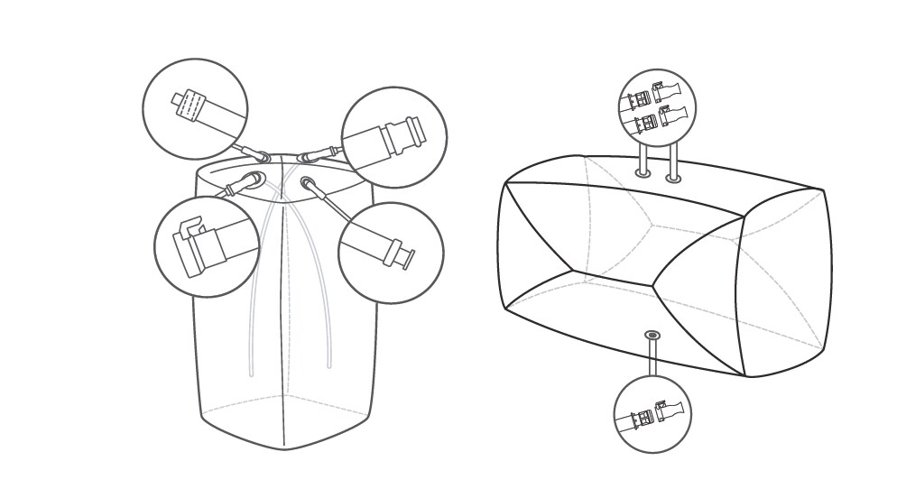 3D Productainer BPC systems Illustration of 3D Productainer BPC systems