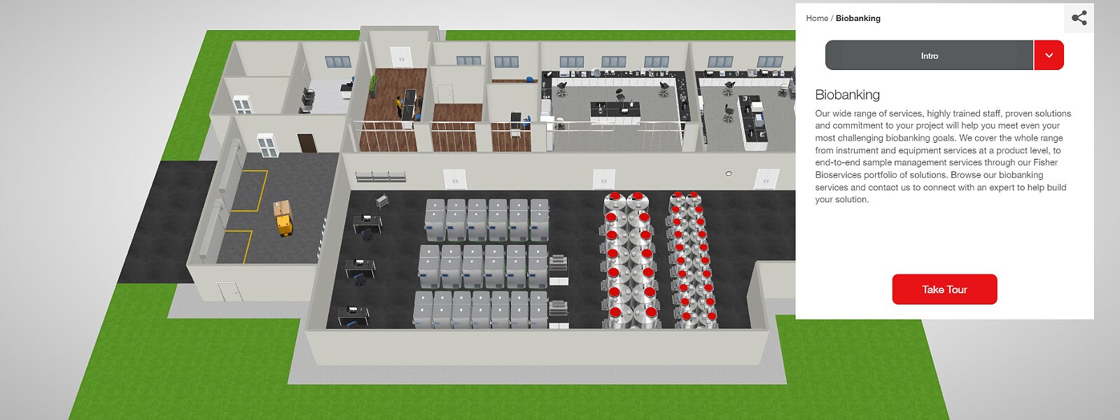 Biobanking workflow image Biobanking workflow image