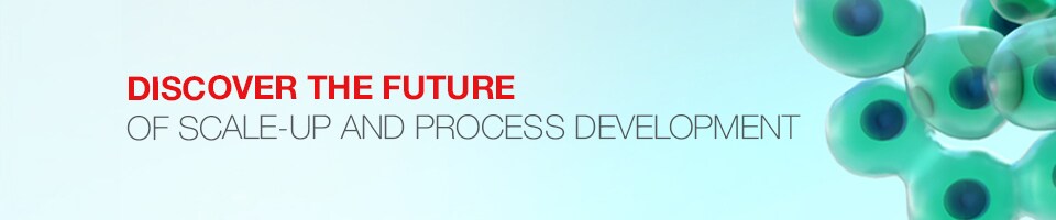 Panel shares insight of current obstacles and future developments in scale up and process development. Abstract image of cells