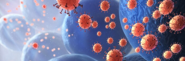 Lentiviral Vector Production Workflow art rendering of lentiviral vector gene therapy