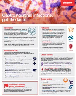 Gastrointestinal infections infographic Gastrointestinal infections infographic